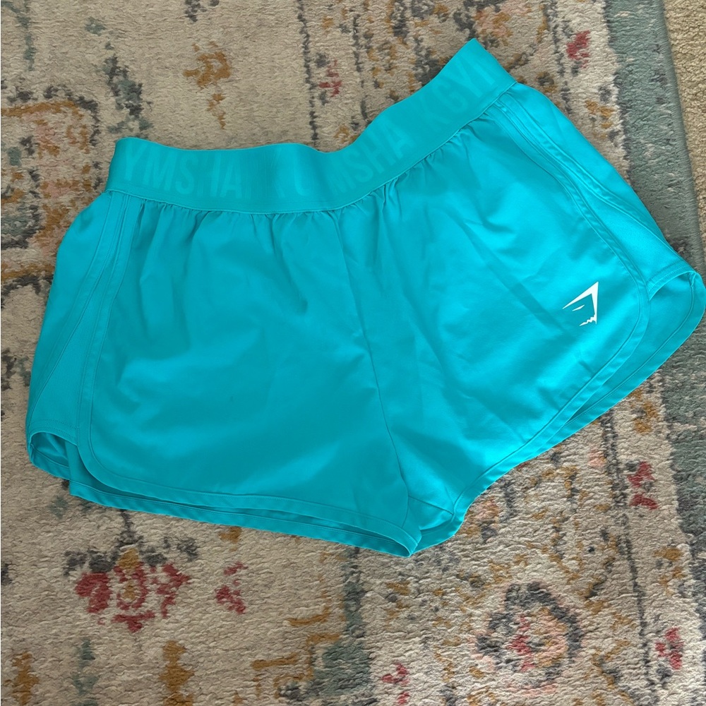 SOLD!!! Not for sale! Gymshark Teal Athletic Shorts